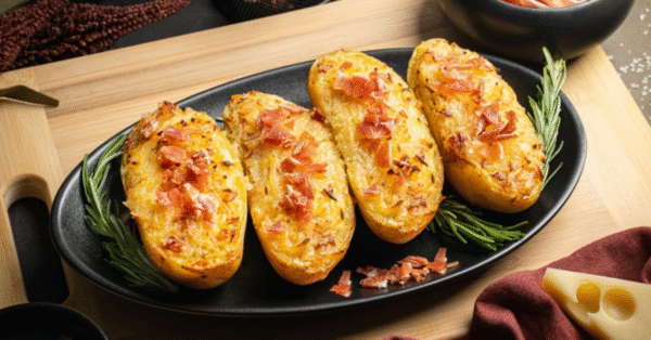 Oven-Baked stuffed Potatoes Recipe